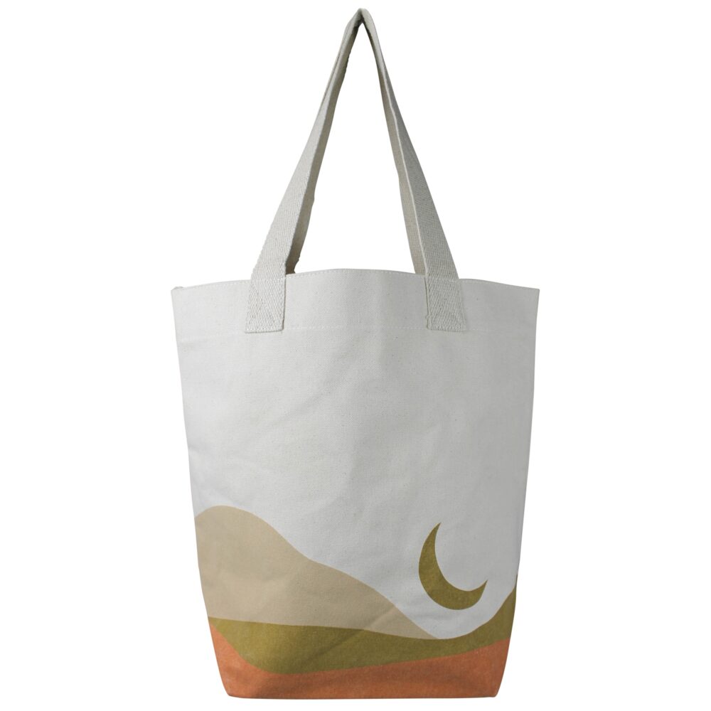 Desertscape Canvas Tote by HomArt