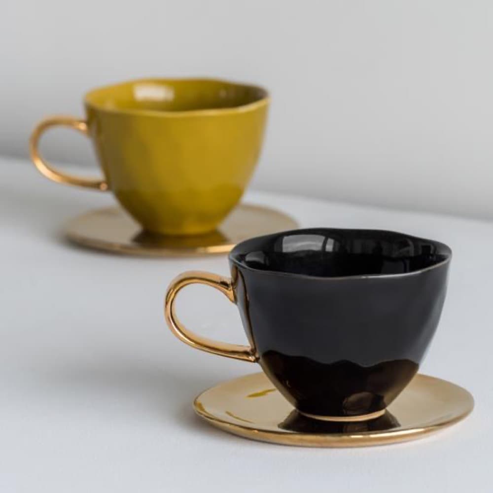 Good Morning Amber Green Cup Set of 2 by Urban Nature Culture - Image 4