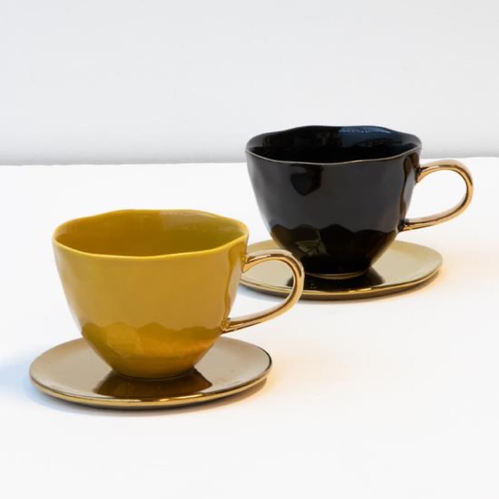 Good Morning Amber Green Cup Set of 2 by Urban Nature Culture - Image 2