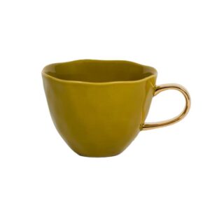 Good Morning Amber Green Cup Set of 2 by Urban Nature Culture