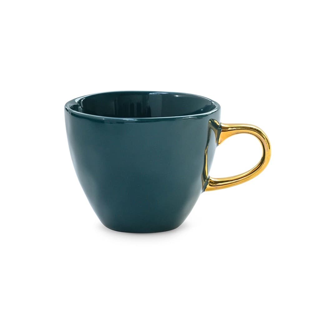 Mini Blue Green Good Morning Cup Set of 2 by Urban Nature Culture