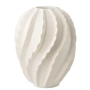 Santa Barbara Matte White Vase by Abigails