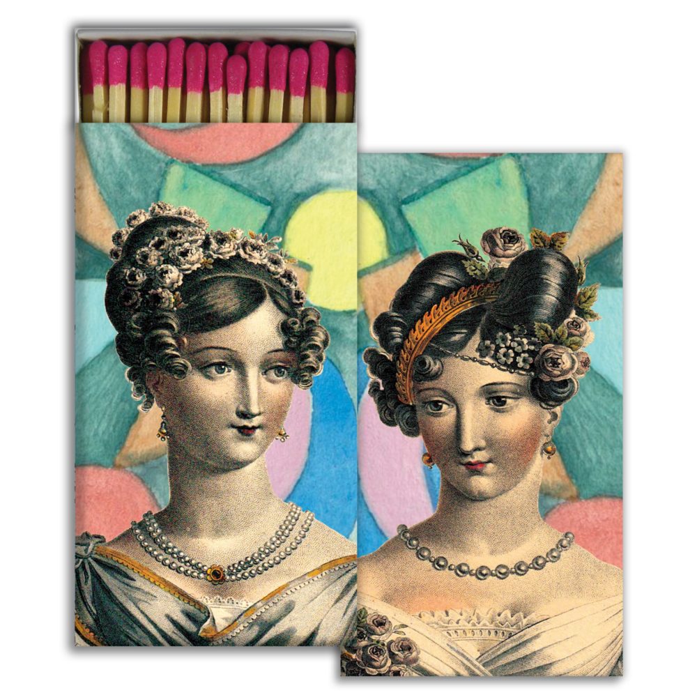 Party Girls Matches Set of 6 by HomArt
