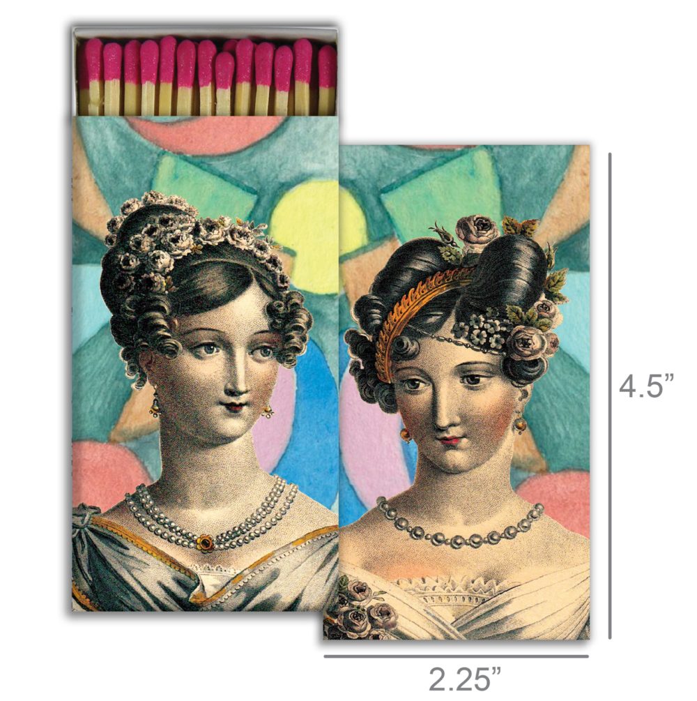 Party Girls Matches Set of 6 by HomArt - Image 2