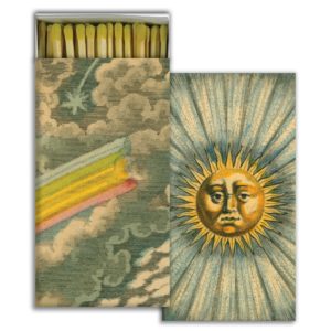 Sun and Rainbow Matches Set of 6 by HomArt