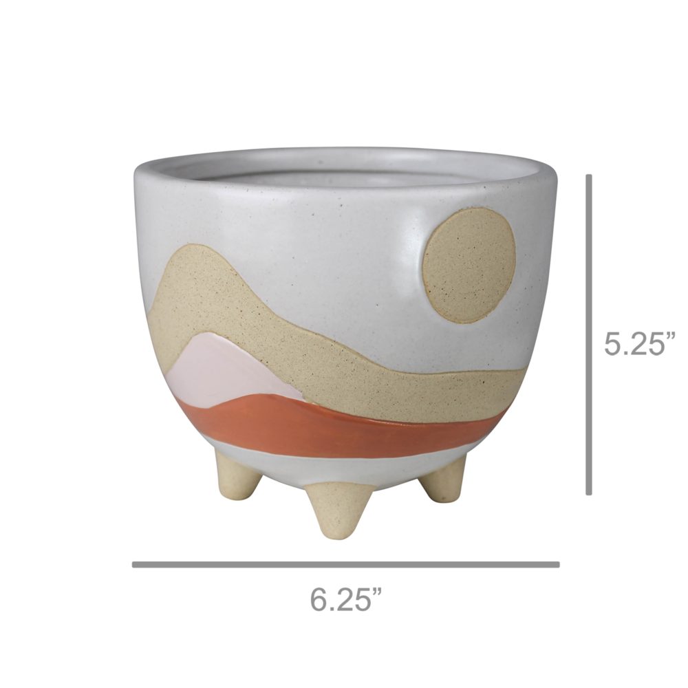 Desertscape Ceramic Cachepot by HomArt - Image 5