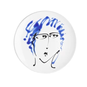 Pablo Black and Blue Face Plate by Abigails