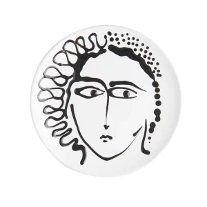 Pablo Black and White Dots Face Plate by Abigails