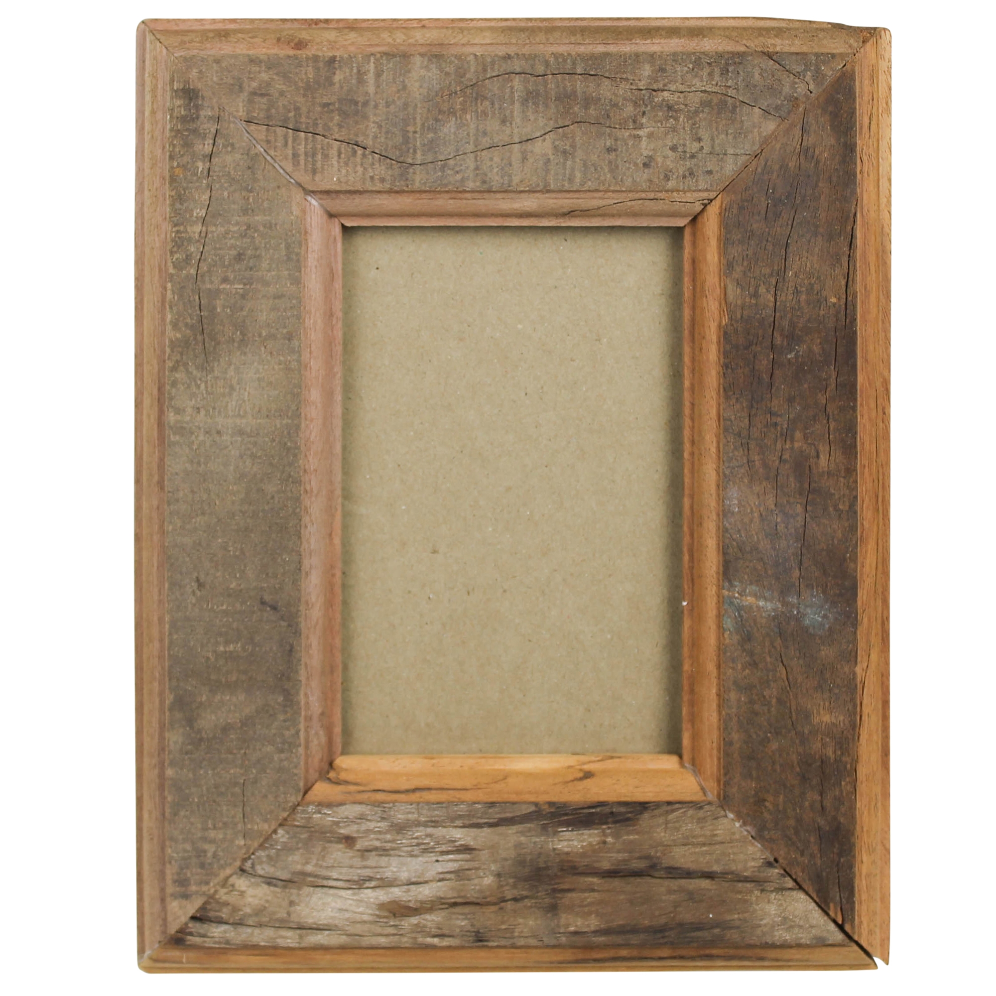 Ingram Reclaimed Wood 4x6 Frame by HomArt - Seven Colonial