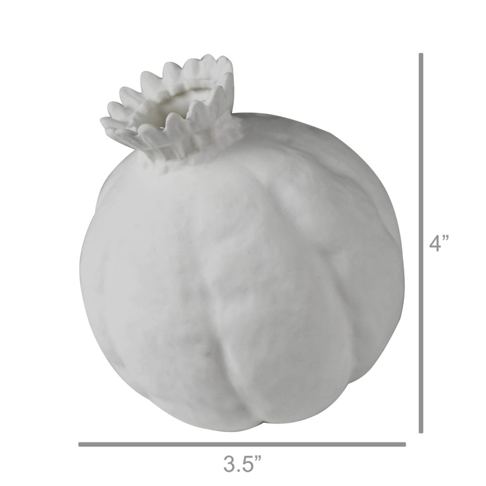 Bone China Poppy Pod Vase by HomArt - Image 4
