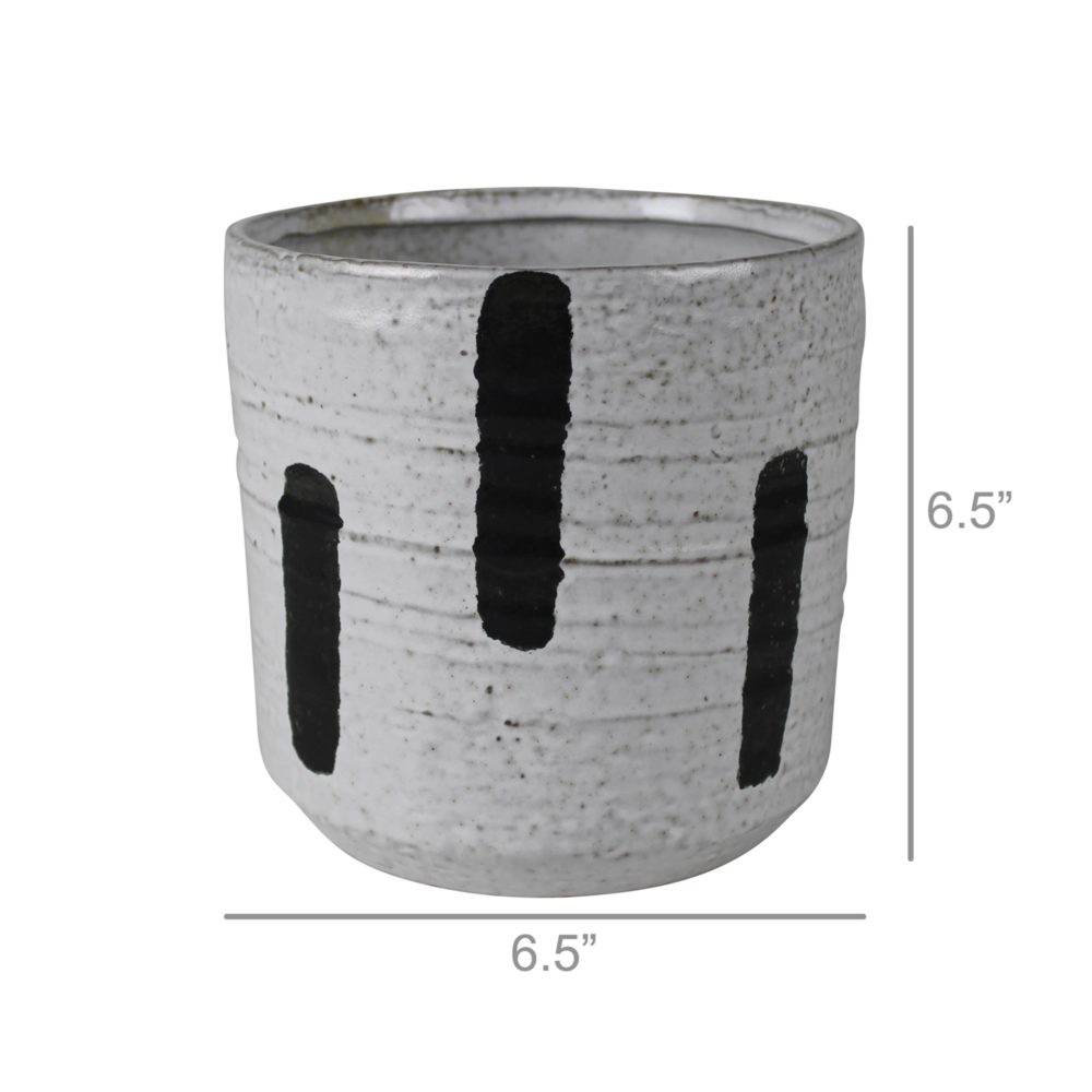 Large Kai Ceramic Cachepot by HomArt - Image 2