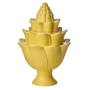 Large Yellow Artichoke Tulipiere by Abigails