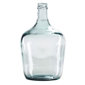 Clear Smooth Recycled Glass 4L Carafe by BIDKhome