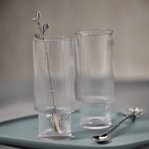 Bassel Highball Glasses Set of 4  by Zodax