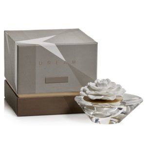 Dream Mini-Crystal Edition Porcelain Diffuser with Gardenia Scent by Zodax