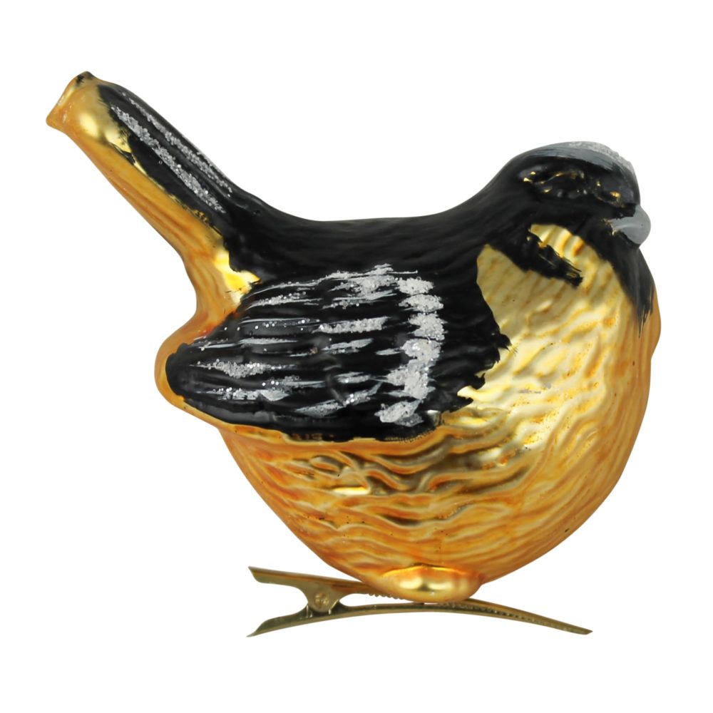 Glass Bird Clip Ornaments Set of 3 by HomArt - Image 4