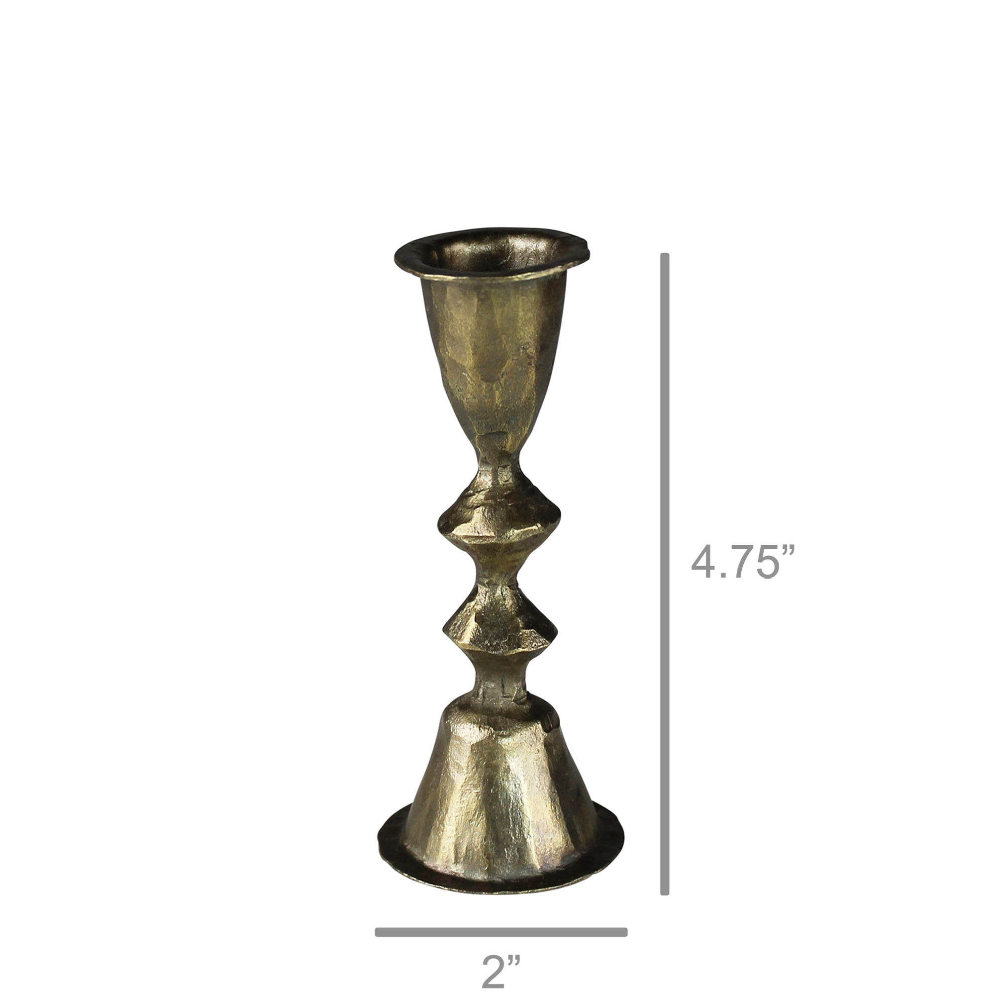 Brass Haiku Candle Holders by HomArt - Image 2