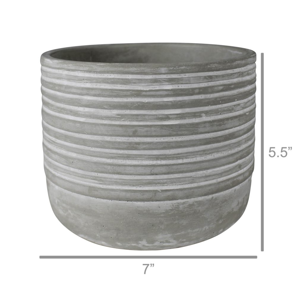Large Sorrell Ceramic Cachepot by HomArt - Image 2