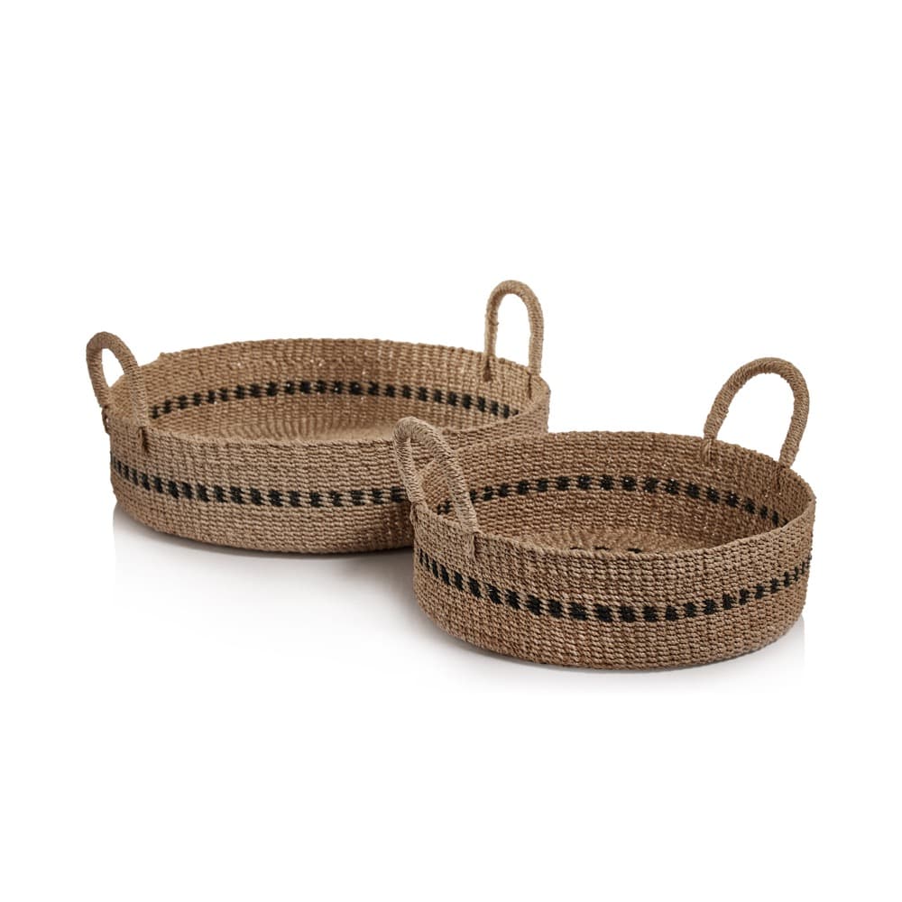 Nesting Storage Baskets | 3 Piece Decorative Shelf Storage Basket Set