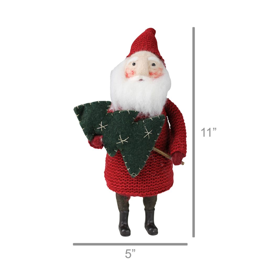 Felt Santa with Tree by HomArt - Image 2