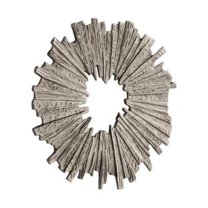 Medium Antique Nickel Cadabra Wall Decor by Cyan Design