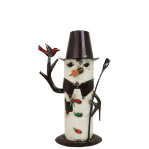 Small Iron Snowman by HomArt