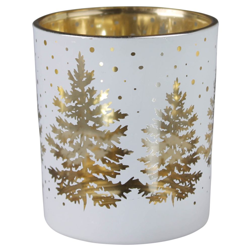 Glass Tree Votive Set of 3 by HomArt