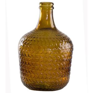 Topaz Relief 12L Recycled Glass Carafe by BIDKhome