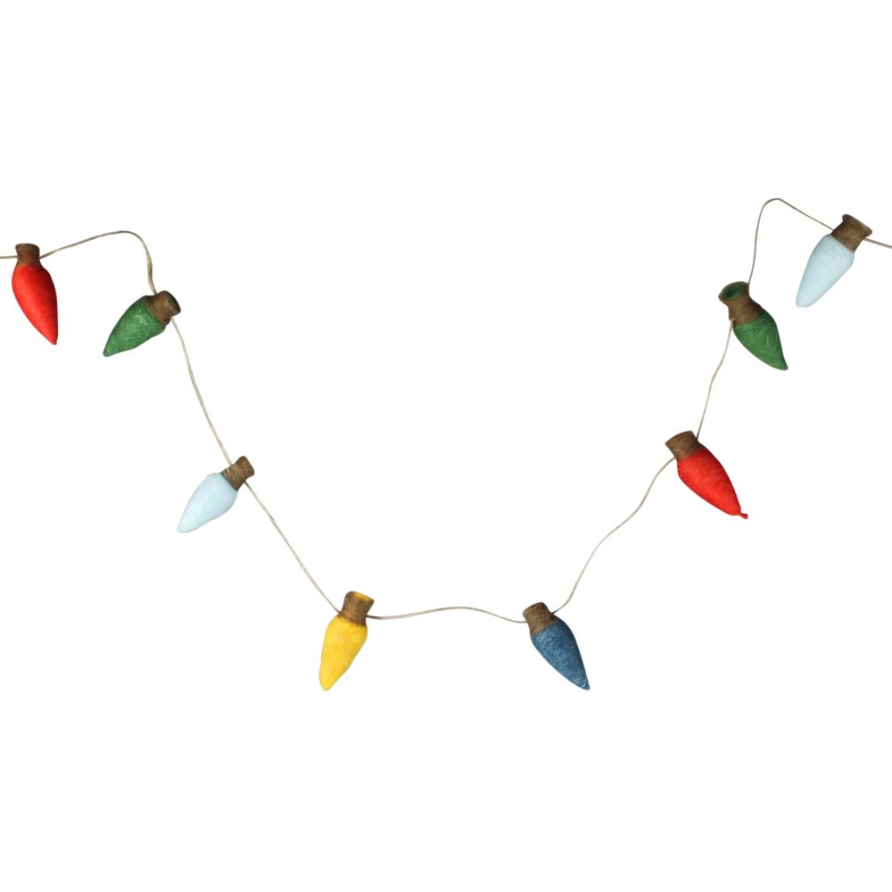 String of Felt Lights Set of 2 by HomArt - Image 2