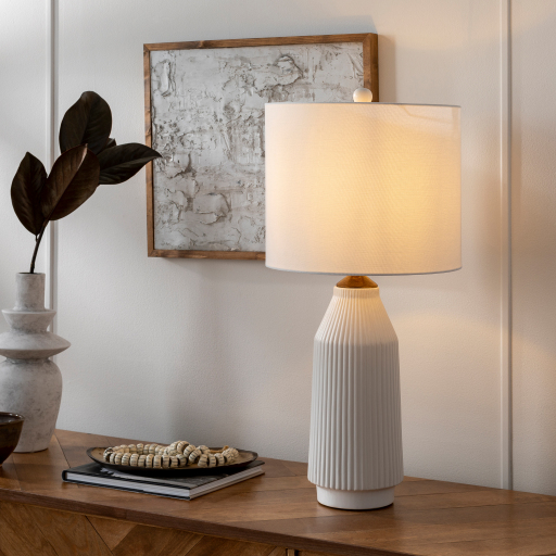 analoog jury Kloppen Lonic Table Lamp by Surya - Seven Colonial