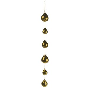 Small Strand of Gold Glass Bulbs by HomArt