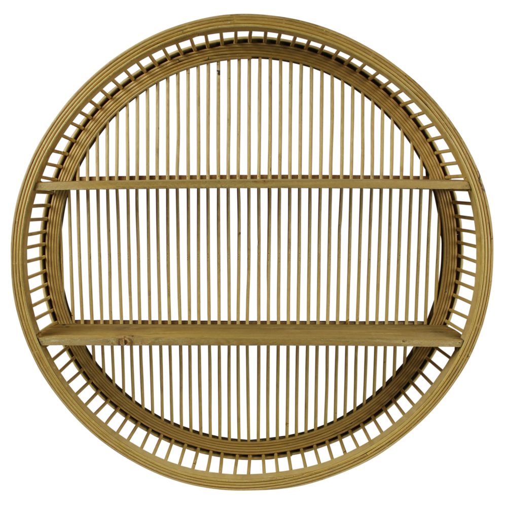 Kiowa Round Wall Shelf by HomArt