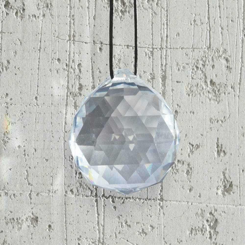 Glass Prism Ornaments Set of 4 by HomArt