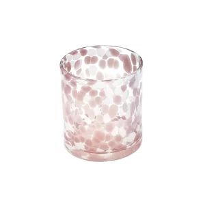 Torcello Mauve and White Spotted Rosa Tumbler Set of 4 by Abigails