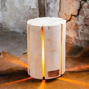 Medium Cherry Wood Light by LEDR