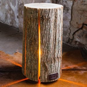 Large Ash Wood Light by LEDR