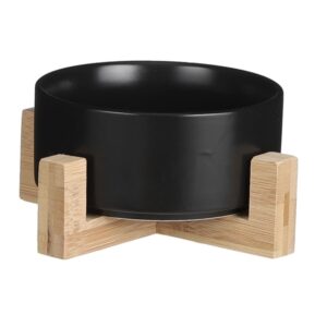Lasio Black Ceramic Tapas Bowl Set of 2 by Edelman