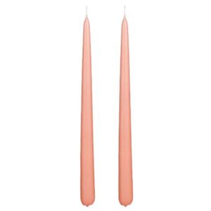 Pink Taper Candles Set of 2 by BIDKhome