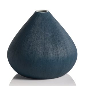 Maynard Porcelain Blue Vase by Zodax