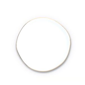 Good Morning White 6.70"d Plates Set of 2 by Urban Nature Culture