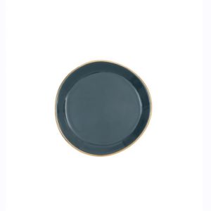 Good Morning Green Blue 3.50"d Plate Set of 2 by Urban Nature Culture