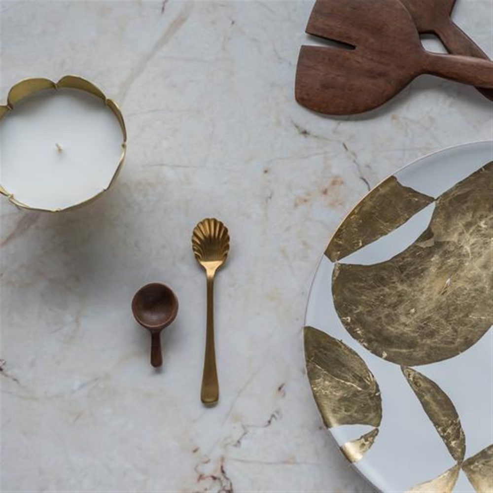 Good Morning Gold Spoons Set of 4 in Gift Pack by Urban Nature Culture - Image 3