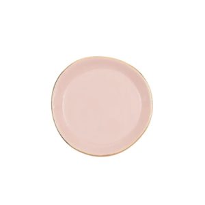 Good Morning Old Pink 3.50"d Plate Set of 2 by Urban Nature Culture