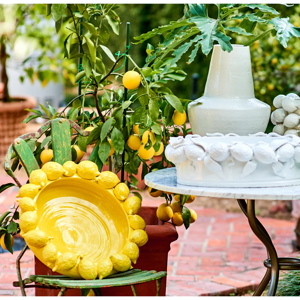 Yellow Ceramic Lemon Bowl by Abigails - Image 2