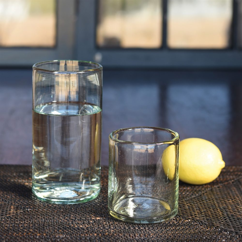 Cantina Recycled Glass Tumbler Set of 4 by HomArt - Image 4
