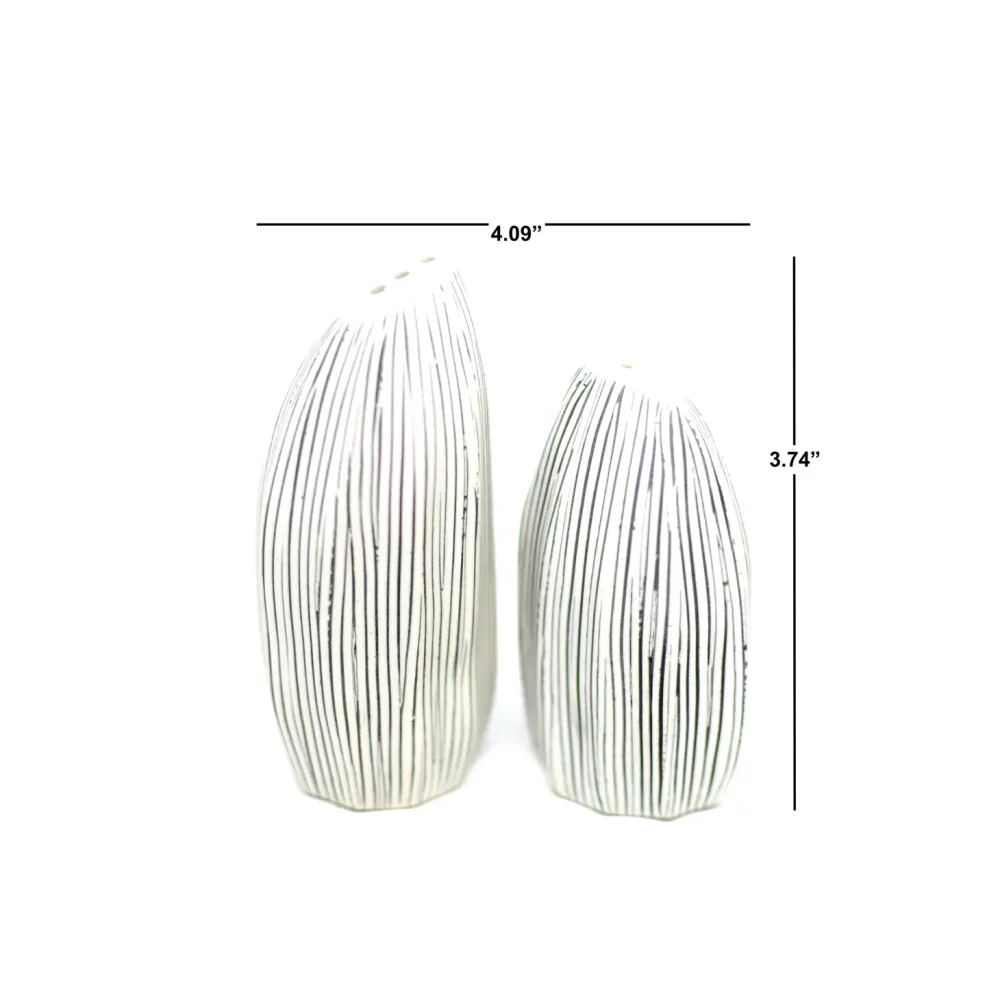Seda Salt And Pepper Shakers by Art Floral Trading - Image 2