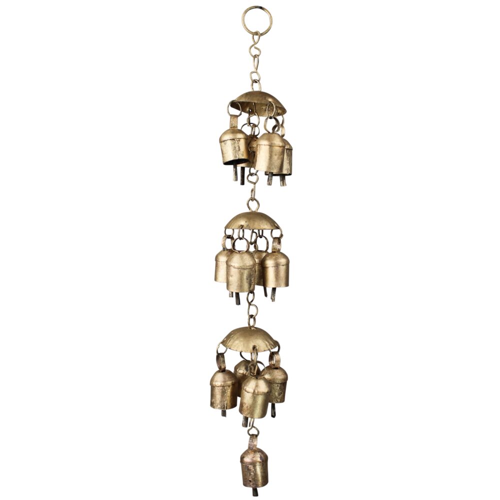 Surat Triple Tier Brass Chimes by HomArt