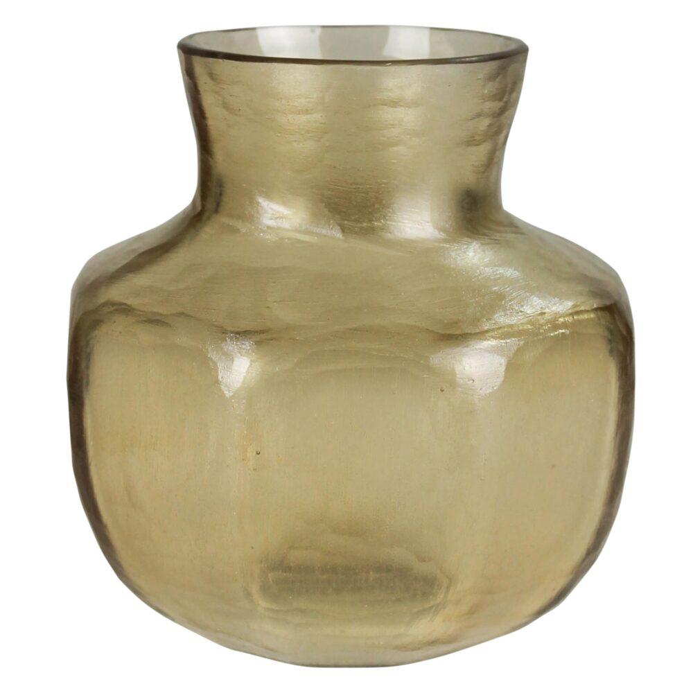 Small Celine Amber Vase by HomArt