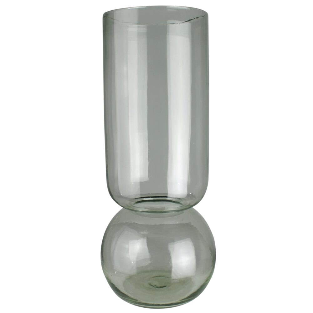 Extra Tall Recycled Glass Bulb Vase by HomArt Seven Colonial
