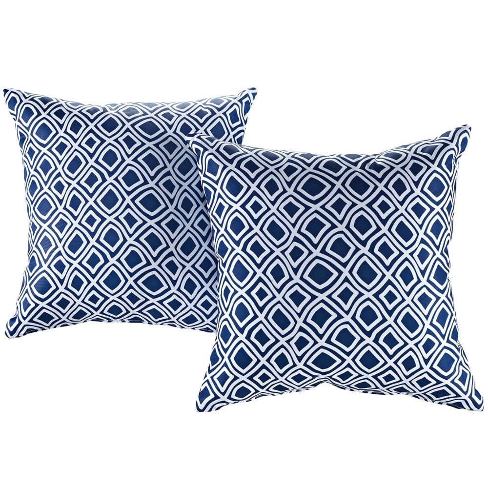 Balance Two Piece Outdoor Patio Pillow Set by Modway Seven Colonial